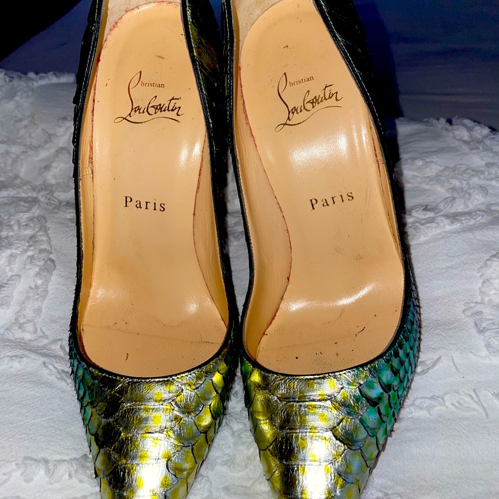 So Kate 120 (python green and gold) size 38